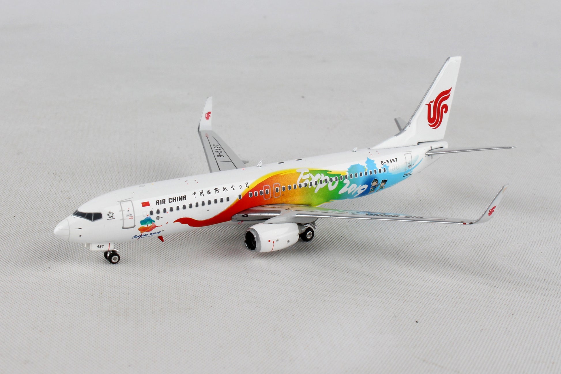 Phoenix Diecast PH1786 Air China 737-800W 1/400 Beijing Expo 2019 B-5497