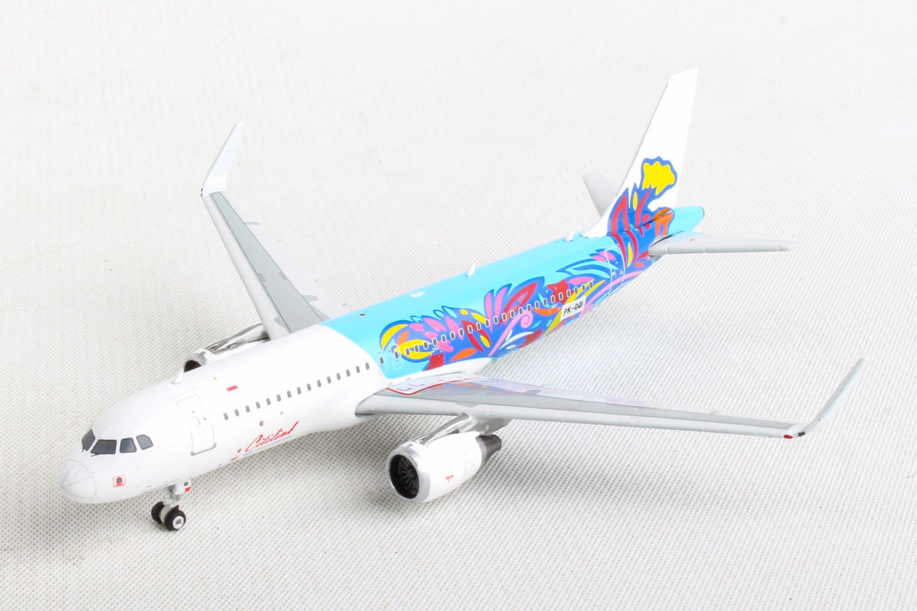 Phoenix Diecast PH1950 Citilink A320 1/400 Floral Retro Livery Reg#Pk-Gqi
