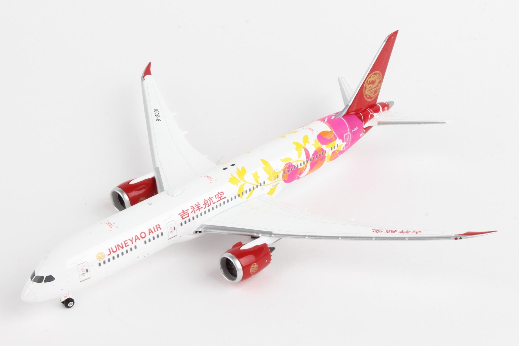Phoenix Diecast PH1964 Juneyao 787-9 1/400 Flower Livery Reg#B-20D1