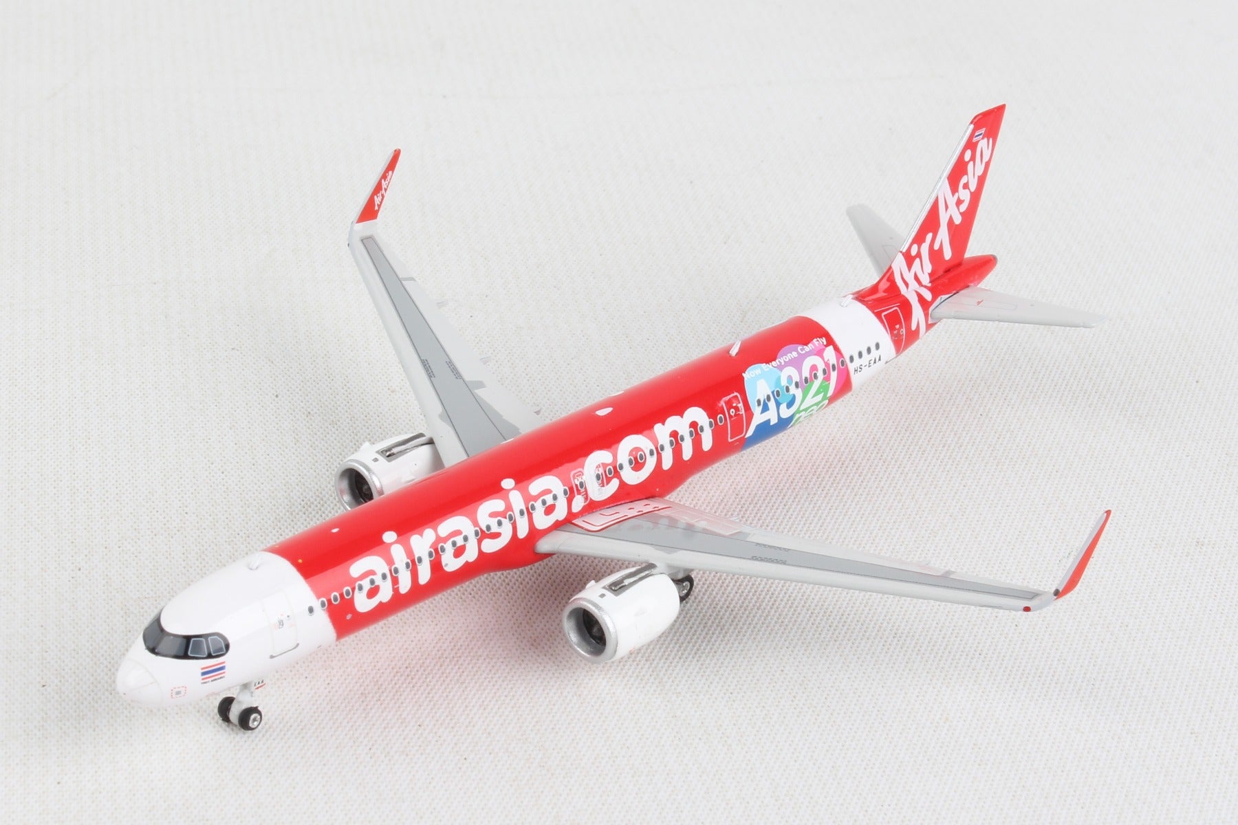 Phoenix Diecast PH2062 Thai Air Asia A321Neo 1/400 Reg#Hs-Eaa