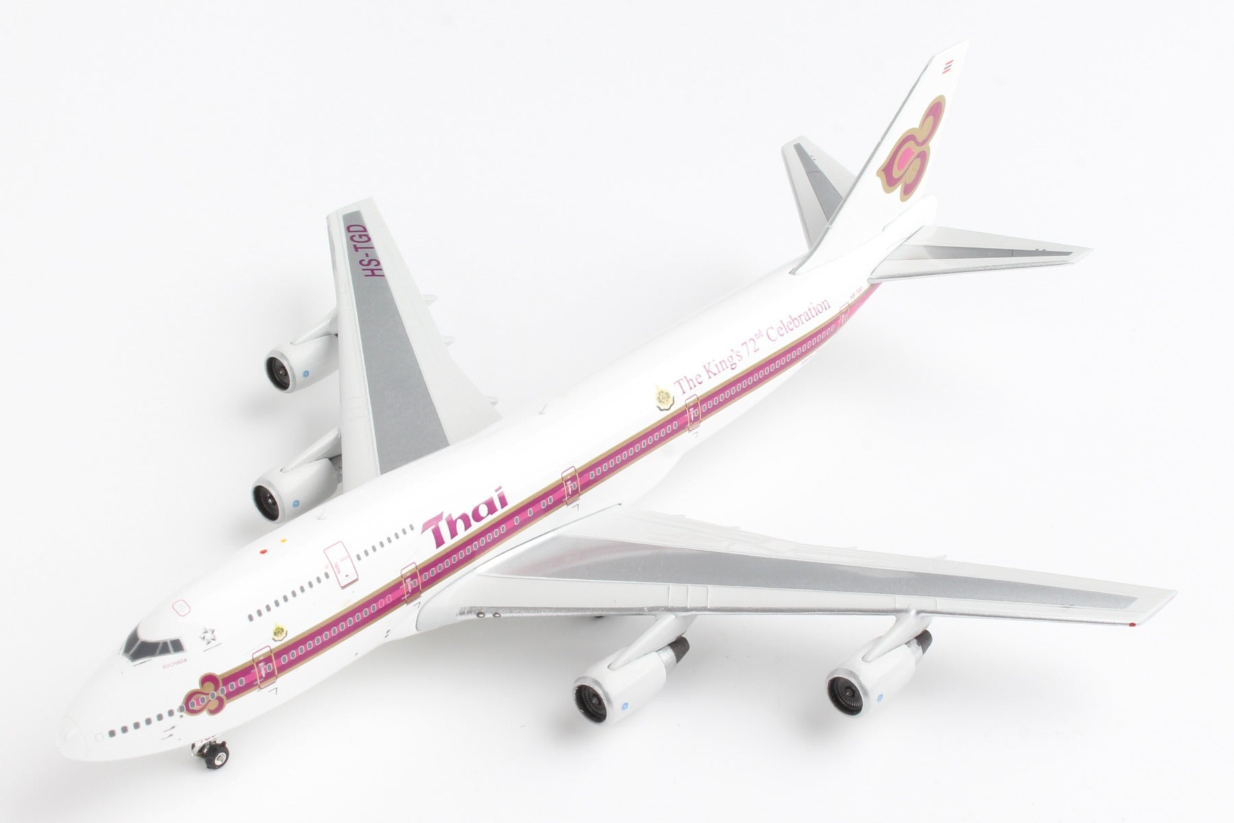 Phoenix Diecast PH2093 Thai 747-300 1/400 Old Livery W/King'S Logo Hs-Tgd