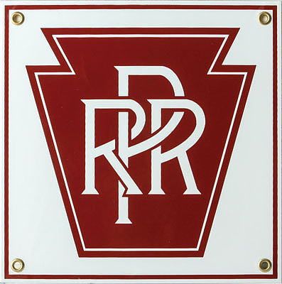 Phil Derrig Designs 214 All Scale Railroad Sign -- Pennsylvania Railroad