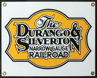 Phil Derrig Designs 236 All Scale Railroad Sign -- Durango & Silverton
