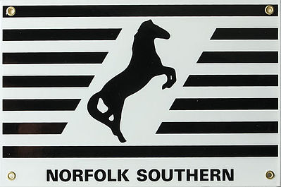 Phil Derrig Designs 239 All Scale Railroad Sign -- Norfolk Southern