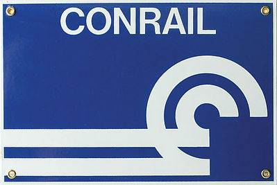 Phil Derrig Designs 240 All Scale Railroad Sign -- Conrail