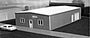 Pikestuff 5005 HO Scale Multi-Purpose Steel Building