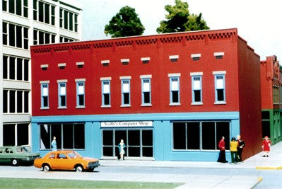Pikestuff 6028 HO Rusty's Graphic Arts Shop Kit