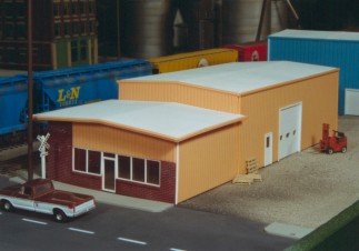 Pikestuff 7 HO Modern Retail Warehouse Center Kit