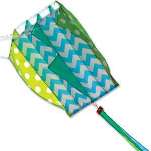 Premier Kites 12096 13”x21” Quirky Cool Parafoil Nylon Kite