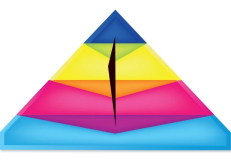 Premier Kites 16025 55”x28” Mirage Delta Polyester Kite