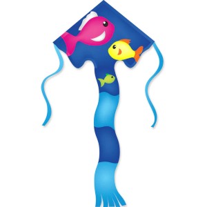 Premier Kites 16031 46”x90” Fish Super Flier Polyester Kite