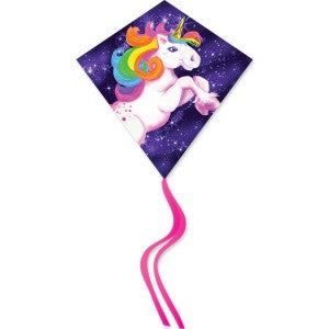 Premier Kites 16063 25” Magical  Unicorn Diamond Polyester Kite