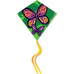 Premier Kites 16066 25” Butterflies Diamond Polyester Kite