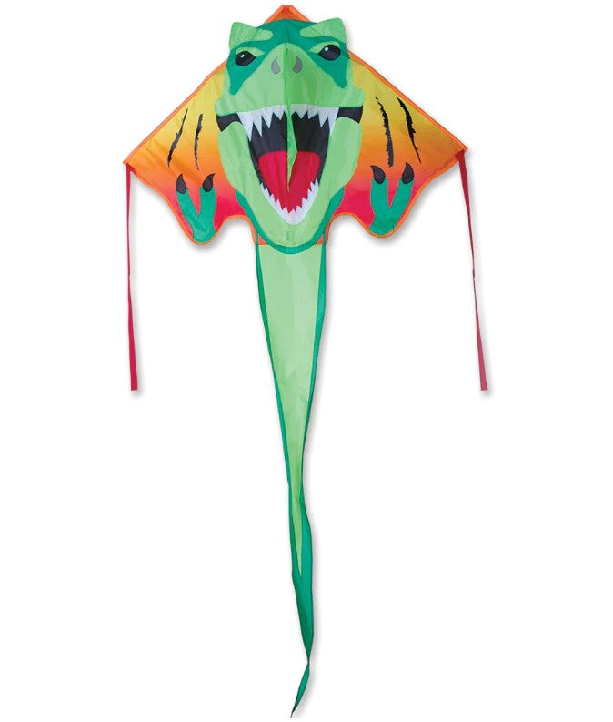 Premier Kites 44287 46”x90” T-Rex Large Easy Flyer Nylon Kite (w/line only)