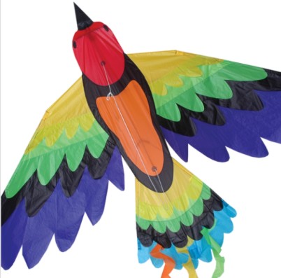 Premier Kites 44929 70"x36" Rainbow Bird Nylon Kite