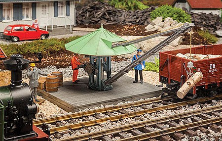 Pola 331705 G Scale Loading Duty Crane -- Weathered Kit - 15 x 8-1/4 x 8-7/16" 38 x 20.9 x 21.5cm
