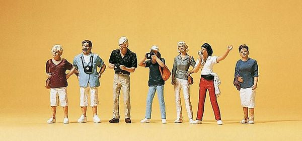 Preiser 10468 HO Scale Spectators -- City Sightseers