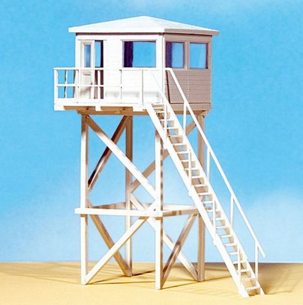 Preiser 17313 HO Scale Lifeguard Tower -- Kit