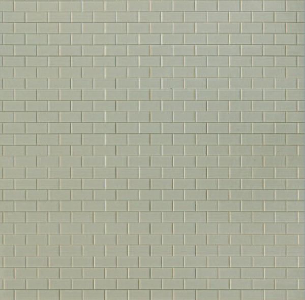 Preiser 19607 HO Scale Long Rectangular Tile Flooring or Wall -- Gray 3-3/4 x 3-3/4" 9.5 x 9.5cm pkg(3)