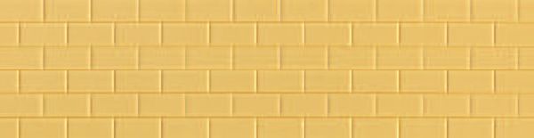 Preiser 19608 HO Scale Long Rectangular Tile Flooring or Wall -- Sand 3-3/4 x 3-3/4" 9.5 x 9.5cm pkg(3)