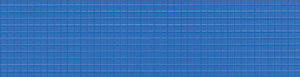 Preiser 19619 HO Scale Small Square Tile Wall -- Blue 3-3/4 x 3-3/4" 9.5 x 9.5cm pkg(3)