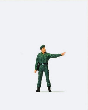 Preiser 28098 HO Scale Individual Figure -- Customs Officer