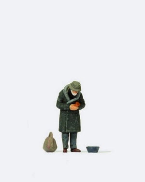 Preiser 28102 HO Scale Beggar