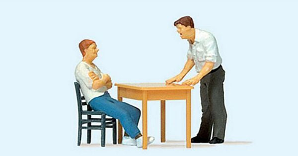 Preiser 28117 HO Scale Individual Figure -- Under Interrogation