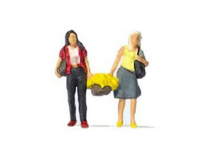 Preiser 28200 HO Scale 2 Women Shopping