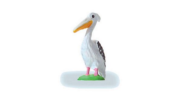 Preiser 29533 HO Scale Animal -- Pelican