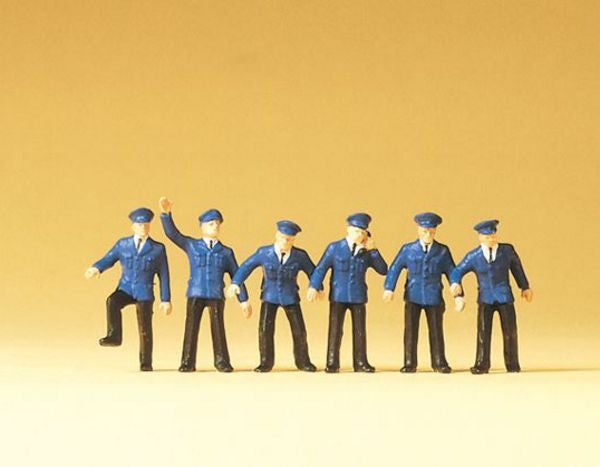 Preiser 79012 N Scale Railroad Personnel -- German, DB