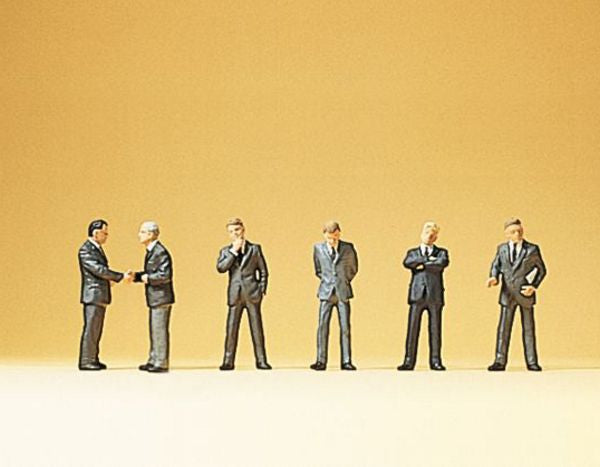 Preiser 79113 N Scale Pedestrians -- Businessmen Standing