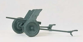 Preiser 16549 HO Unpainted German Reich Anti-Tank Gun 3,7cm PAK L/45 1939-45 (Kit)