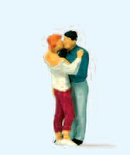 Preiser 28122 HO Couple Kissing