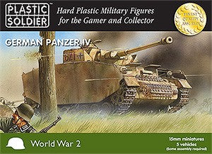 Plastic Soldier Co 1504 15mm WWII German Panzer IV Tank (5)