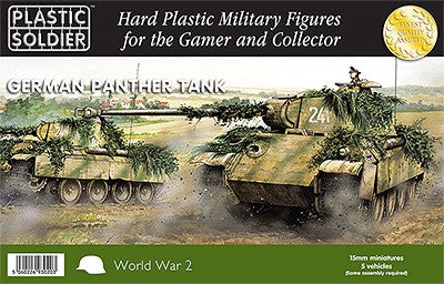 Plastic Soldier Co 1512 15mm WWII German Panther Tank (5)