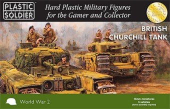 Plastic Soldier Co 1527 15mm WWII British Churchill Tank (5)