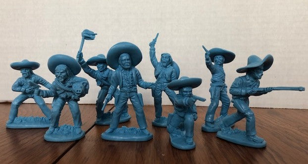 Playsets L20 1/32 Mexican Bandits Playset (16) (Bagged) (LOD Enterprises)