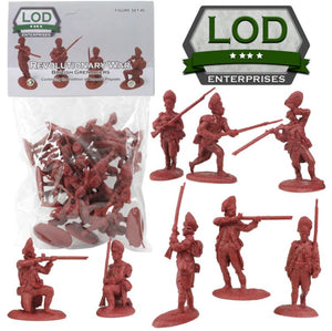 Playsets L5 1/32 British Grenadiers Playset (16) (Bagged) (LOD Enterprises)