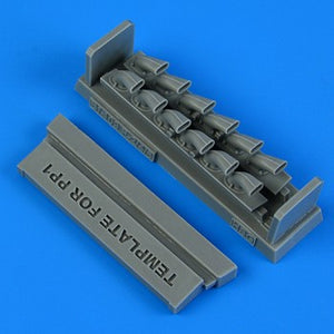 Quickboost 32297 1/32 Bf109F2/4/6 Exhaust for HSG