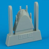 Quickboost 48121 1/48 F9F Panther Gun Barrels for TSM