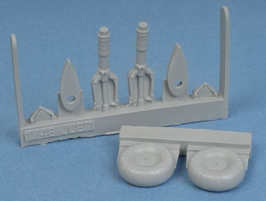 Quickboost 48257 1/48 Junkers Ju87 Stuka Uncovered Wheels for HSG (D)