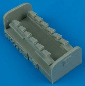 Quickboost 48269 1/48 Bf109G6 Exhaust for HSG