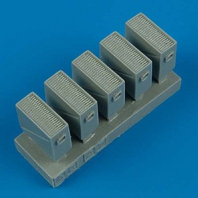 Quickboost 48296 1/48 AC47 Ammo Boxes for RMX (5)