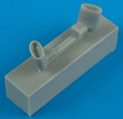 Quickboost 48320 1/48 Hs126 Exhaust for ICM (D)