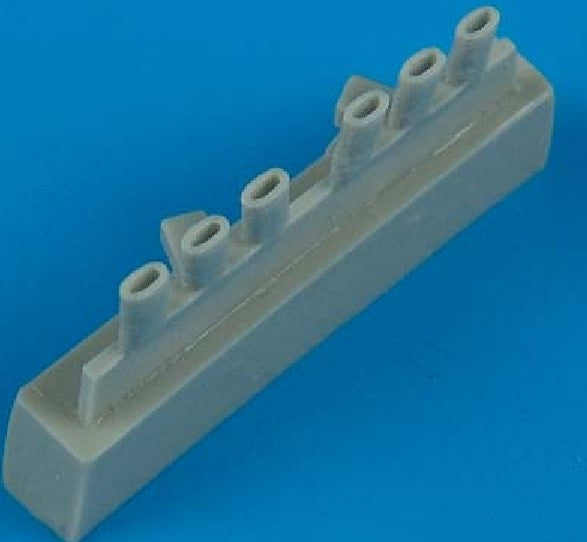 Quickboost 48346 1/48 Henschel Hs126 Exhaust for ICM (D)