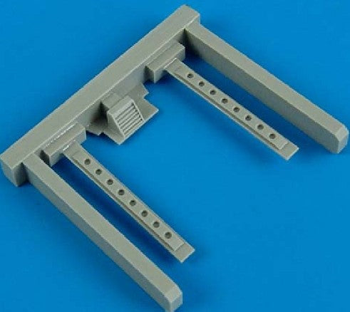 Quickboost 48456 1/48 Bf109E Air Intake & Cover Injection for EDU (D)