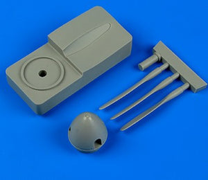 Quickboost 48625 1/48 Spitfire Mk I DeHavilland Propeller w/Jig Tool for ARX (D)