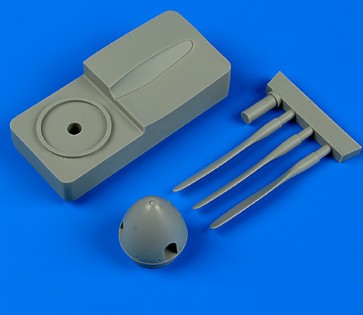 Quickboost 48625 1/48 Spitfire Mk I DeHavilland Propeller w/Jig Tool for ARX (D)