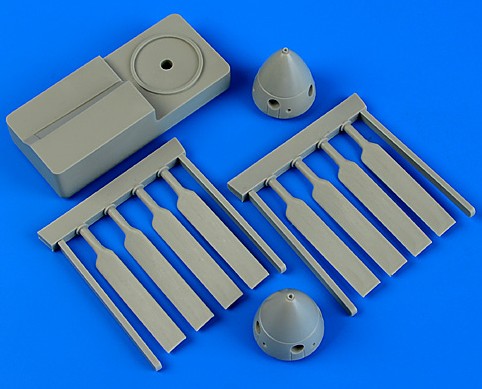 Quickboost 48665 1/48 Tu2 Propellers 4 Blades w/Jig Tool (D)